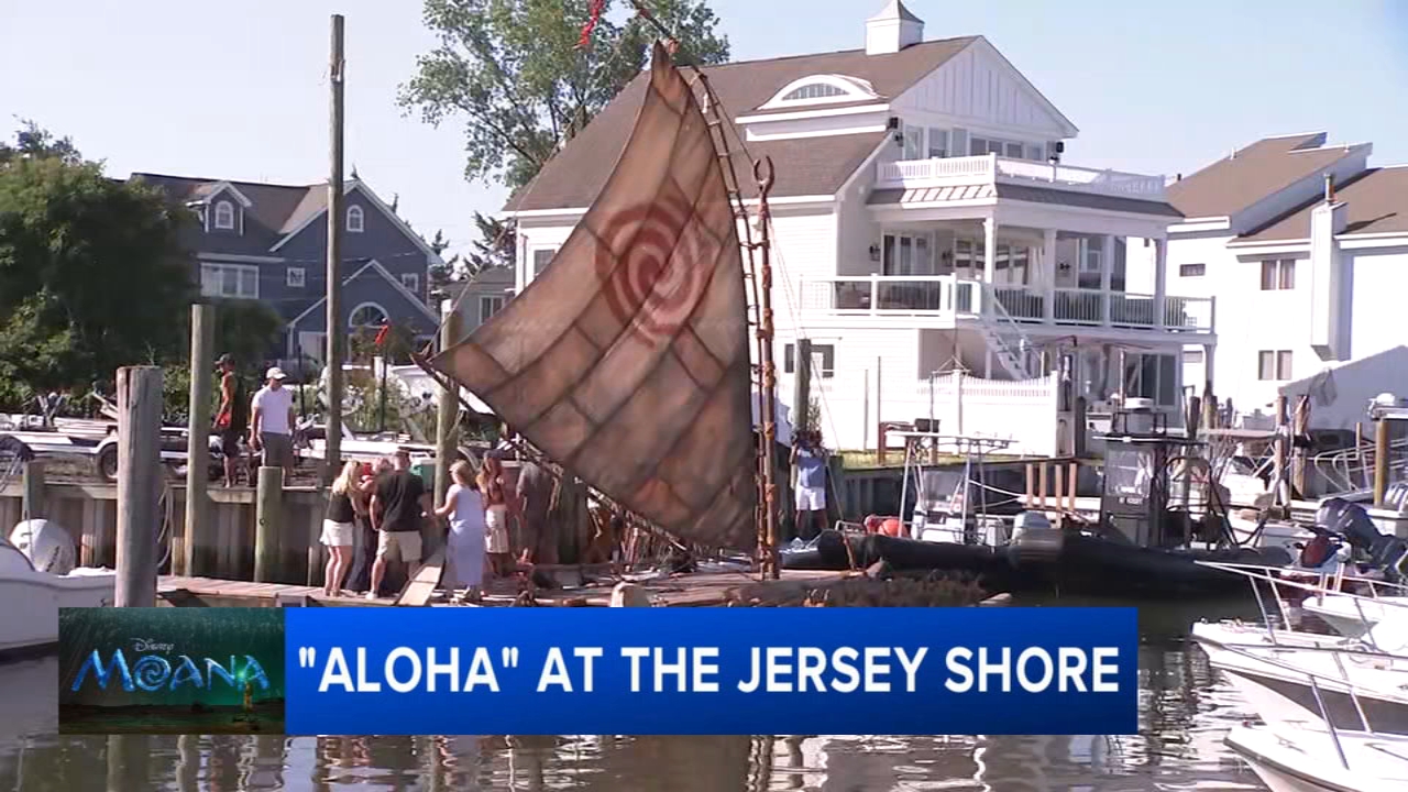 Builder of Moana's canoe brings Disney magic to Jersey shore