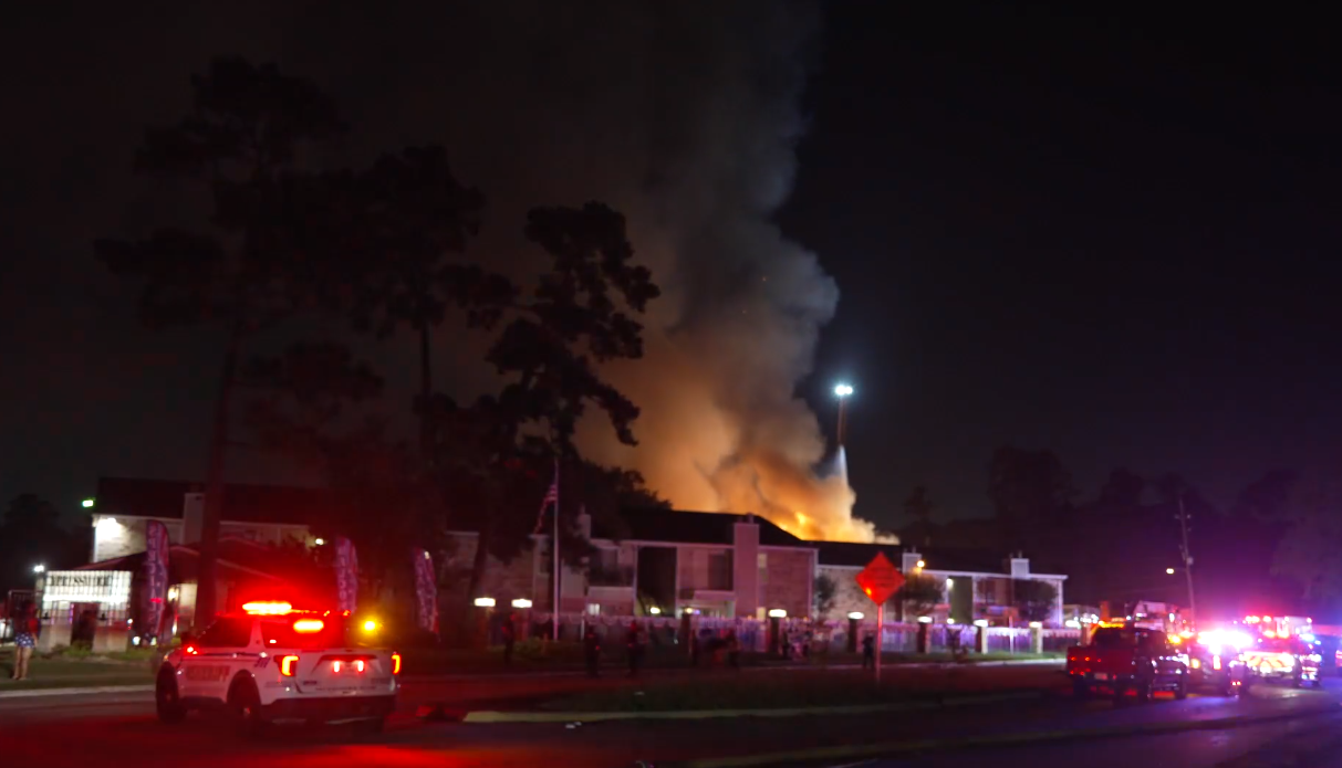 Harris County apartment fire: 1 dead, 12 injured in multi-alarm fire