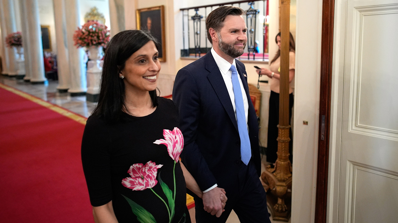 Vice President JD Vance’s wife Usha gives birth to couple’s fourth child